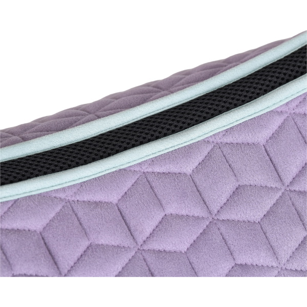 2026 WeatherBeeta Suede Elite Air-Tec Dressage Saddle Pad 1030346011 - Soft Lilac